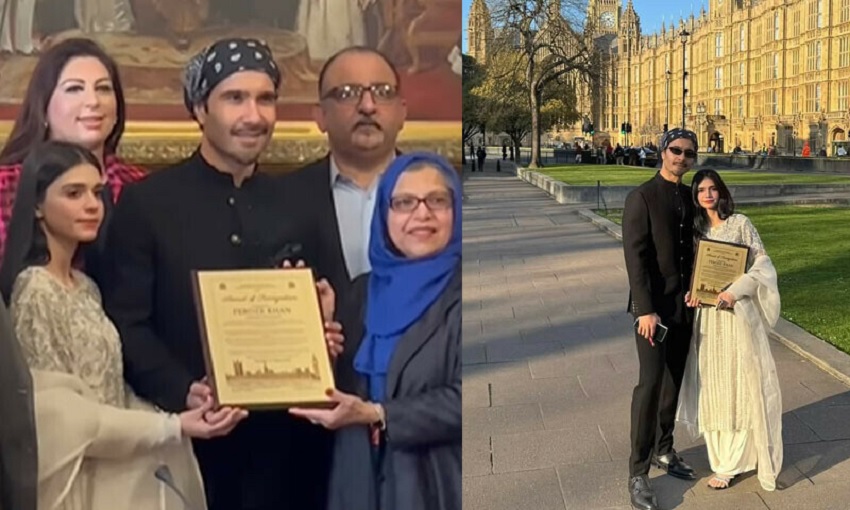 برطانوی پارلیمنٹ نے فیروز خان کو بھی ایوارڈ سے نواز دیا