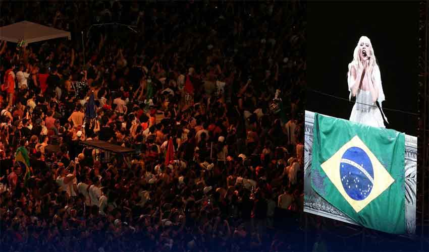 برازیل میں لیڈی گاگا کے کنسرٹ میں بم دھماکے کی کوشش ناکام