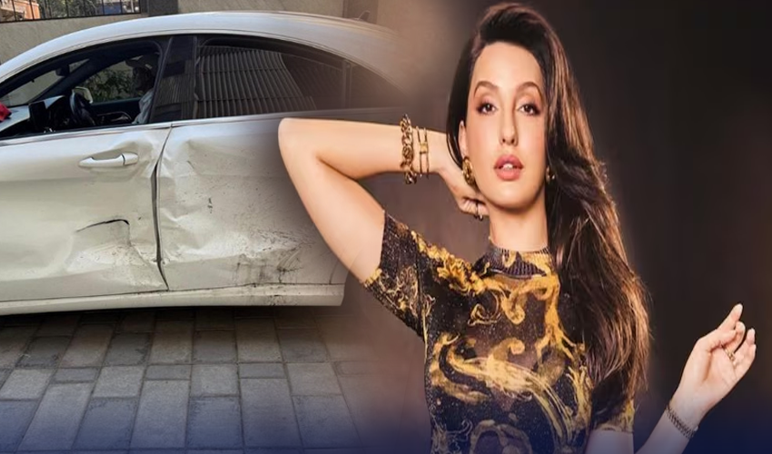 بالی ووڈ اداکارہ نورا فتحی کی گاڑی حادثے کا شکار، ہسپتال منتقل