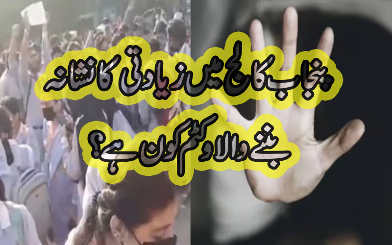 پنجاب کالج میں زیادتی کا نشانہ بننے والا وکٹم کون ہے؟